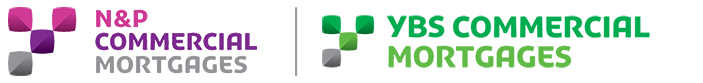 N&P Commercial Mortgages logo and YBS Commercial Mortgages logo